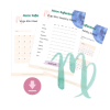 moon reflections worksheets to download-virgo.pdf